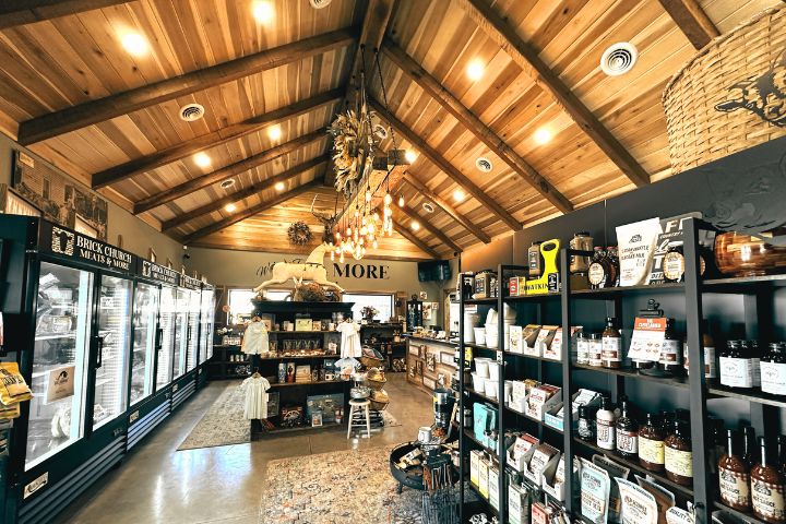 Photo of the gift shop of Brick Church Meats & More