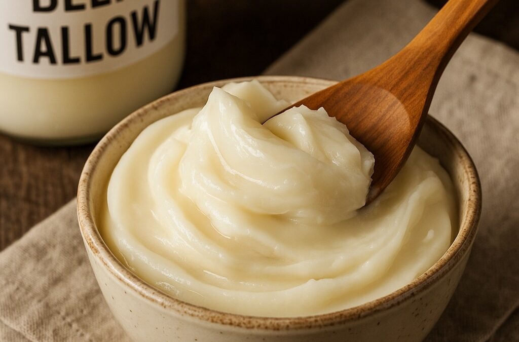 Photo of Beef Tallow in a bowl